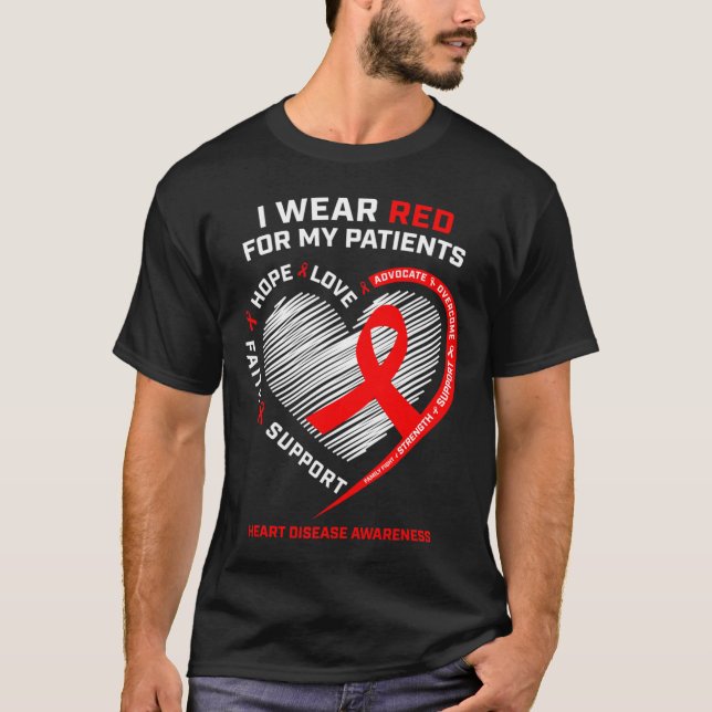 Camiseta Enfermeras De Rn Que Uso Conciencia Sobre Enfermed (Anverso)