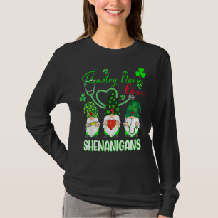 Camiseta Enfermeras De Telemetría Aman A Shenanigans Gnome
