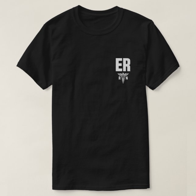 Camiseta Enfermeras de urgencias de urgencias de urgencias  (Diseño del anverso)