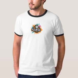 Camiseta Enfermeras dinámicas: el latido de la atención de 