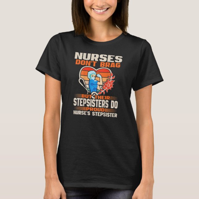 Camiseta Enfermeras divertidas no desafian a la enfermera h (Anverso)