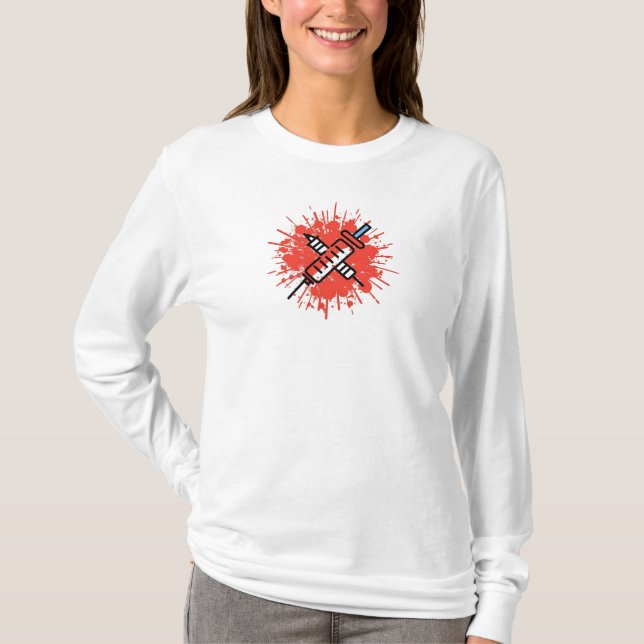 Camiseta Enfermeras en la primera línea (Anverso)