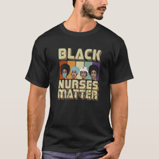 Camiseta Enfermeras LPN Negras Importan Historia Afroameric