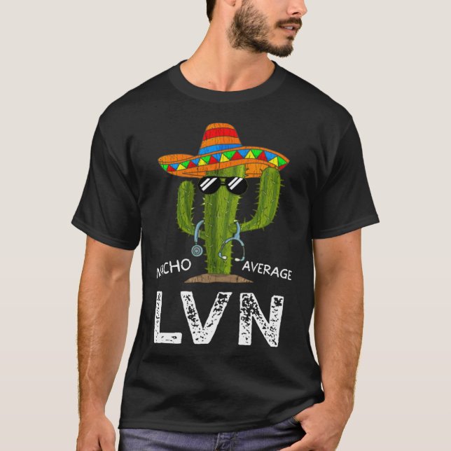 Camiseta Enfermeras Nacho Promedio De Nvc Para Mujeres (Anverso)