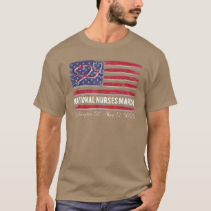 Camiseta Enfermeras Nacionales Marzo 12 may. 2022 Bandera d