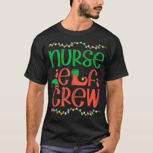 Camiseta Enfermeras Navidades Elf Estudiante De Enfermería