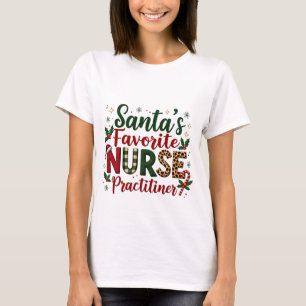 Camiseta Enfermeras Navidades practicantes favoritas de San