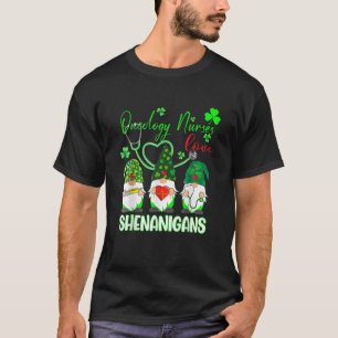 Camiseta Enfermeras oncológicas Aman A Shenanigans Gnomes G