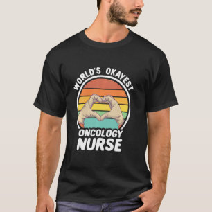Camiseta Enfermeras Oncológicas Retro Nurs De Oncología Más