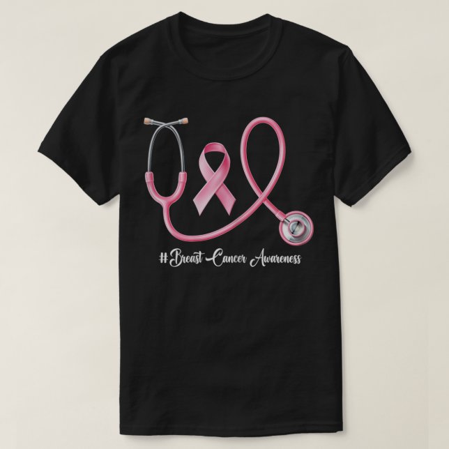 Camiseta Enfermeras oncológicas y de Ocología con cáncer de (Diseño del anverso)