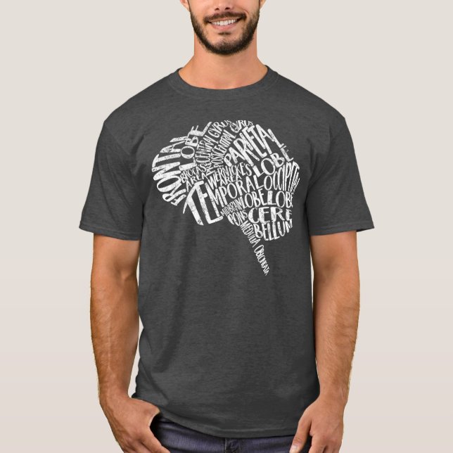 Camiseta Enfermeras Semana de la Tipografía Cerebral RN Neu (Anverso)