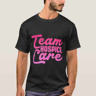 Camiseta Enfermería de cuidados paliativos del equipo de cu