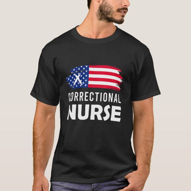 Camiseta Enfermería de Enfermeras Correccionales Rn 1 (Anverso)