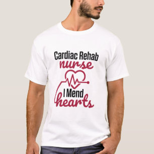 Camiseta Enfermería De Enfermeras De Rehabilitación Cardiac