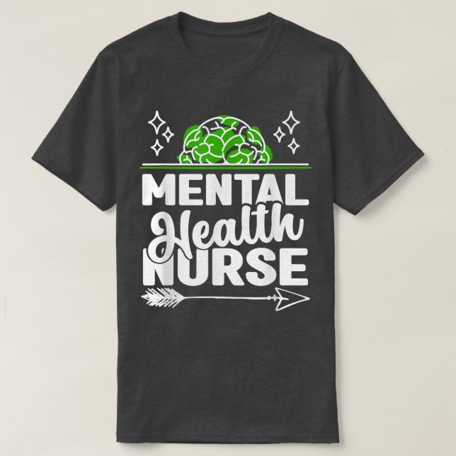 Camiseta Enfermería de Enfermeras de Salud Mental Rn 5150 (Diseño del anverso)