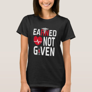 Camiseta Enfermería de enfermeras registradas CNA RN