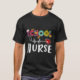 Camiseta Enfermería de enfermeras registradas de vuelta a l