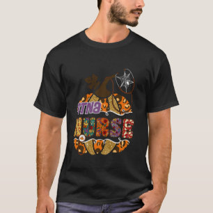 Camiseta ENFERMERÍA de enfermeras STNA Leopardo de calabaza