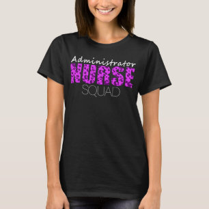 Camiseta Enfermería de enfermería de administrador