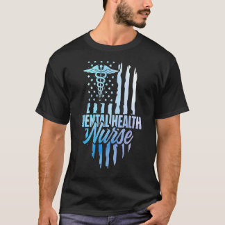 Camiseta Enfermería de Enfermería de Salud Mental Rn