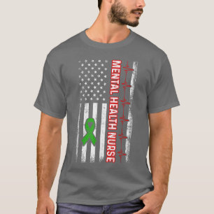 Camiseta Enfermería de Enfermería de Salud Mental Rn 5201 2