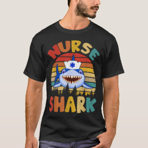 Camiseta Enfermería de enfermería divertida de Shark, enfer