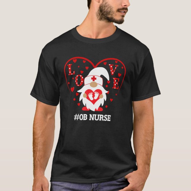 Camiseta Enfermería de grupo de Día de San Valentín de enfe (Anverso)