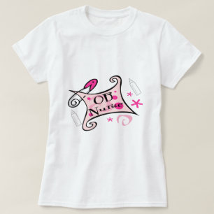 Camiseta Enfermería de la enfermera de OB (obstetricia)