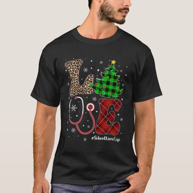 Camiseta Enfermería de la Escuela de Amor Enfermería Buffal (Anverso)