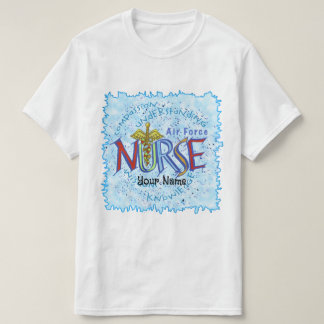 Camiseta Enfermería de la Fuerza Aérea Motto