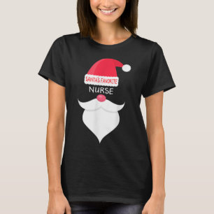 Camiseta Enfermería de Navidades divertidos, enfermera favo