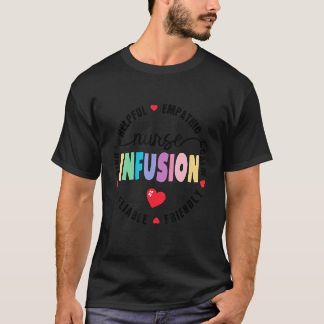 Camiseta Enfermería de Oncología Futura de la Escuadrón de  (Anverso)