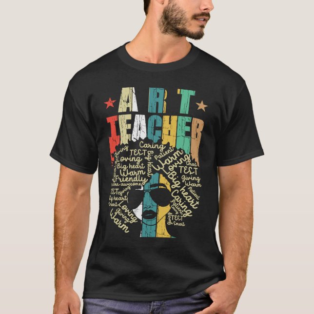 Camiseta Enfermería de profesor de arte de época disfraz af (Anverso)