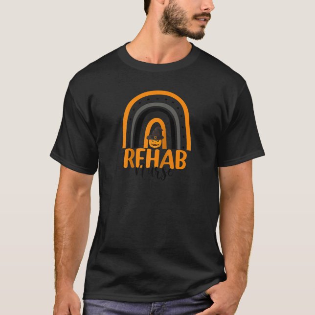 Camiseta Enfermería de rehabilitación de enfermeras de reha (Anverso)