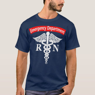 Camiseta Enfermería del Departamento de Emergencia Enfermer