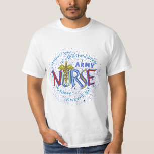 Camiseta Enfermería del ejército Motto