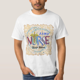 Camiseta Enfermería del ejército Motto