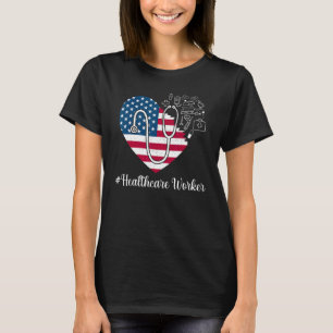 Camiseta Enfermería del trabajador sanitario Stethoscope Nu