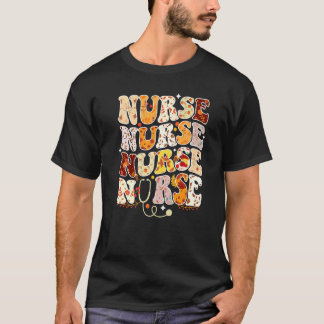 Camiseta Enfermería Día de Acción de Gracias Stethoscope En