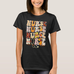 Camiseta Enfermería Día de Acción de Gracias Stethoscope En