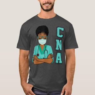 Camiseta Enfermería divertida BlackCna Magic Afro Chica Pri