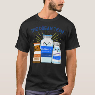 Camiseta Enfermería Dream Team Icu Er Anestesiólogo Crna