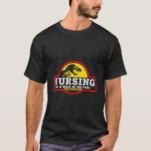 Camiseta Enfermería Es Un Paseo Por El Parque De Enfermeras