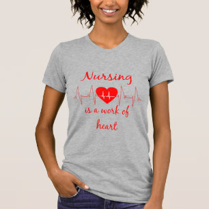Camiseta Enfermería es un trabajo de la Cita Inspiradora de