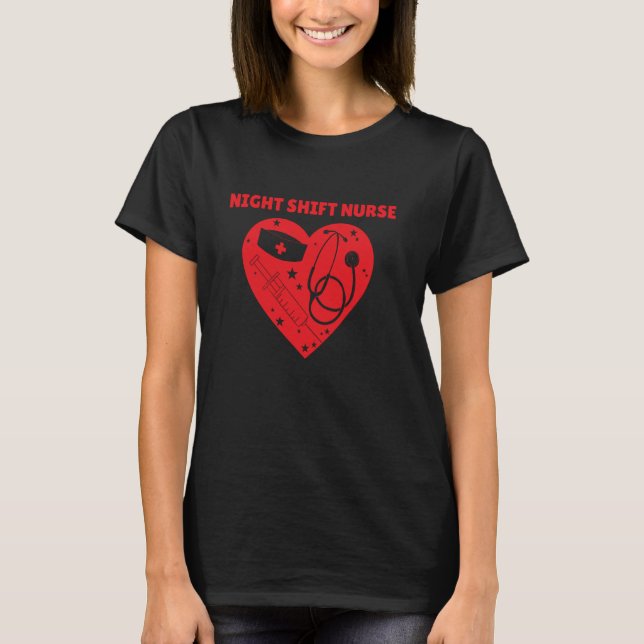 Camiseta Enfermería Nigh (Anverso)