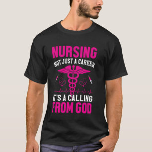 Camiseta Enfermería No Es Solo Una Carrera Es Una Vocación
