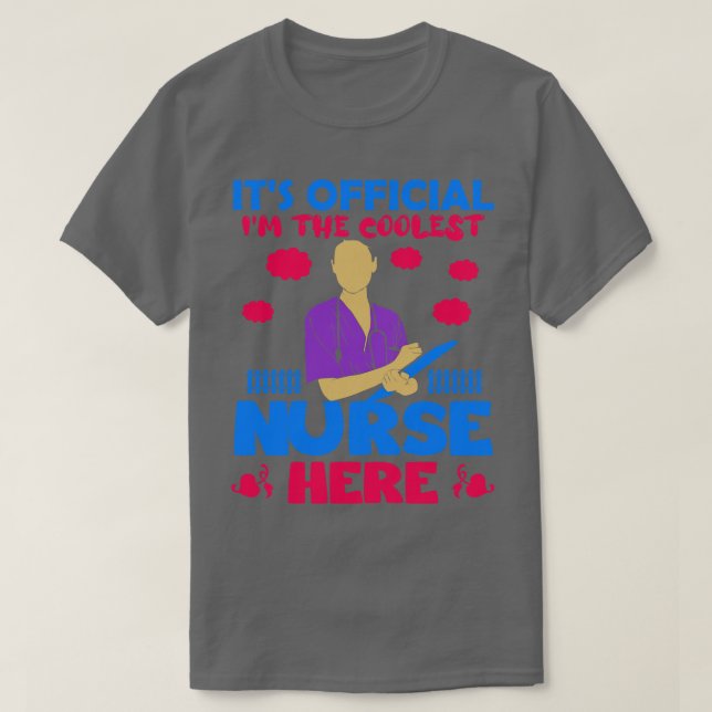 Camiseta Enfermería Oficial (Diseño del anverso)
