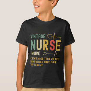 Camiseta Enfermería registrada divertida de la definición d