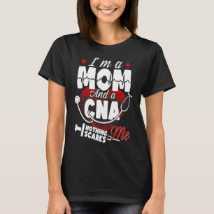 Camiseta Enfermería, soy mamá y no puedo nada me asusta