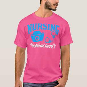 Camiseta Enfermería tras las rejas Cárcel correccional para